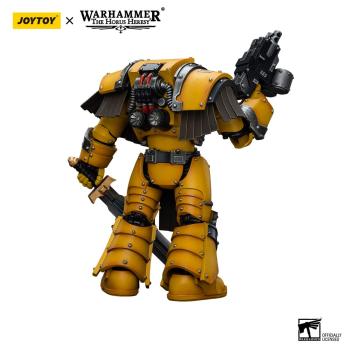 Warhammer The Horus Heresy Actionfigur 1/18 Imperial Fists Legion Cataphractii Terminator Squad Legion Cataphractii Sergeant with Power Sword 12 cm